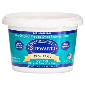 Stewart Pro-Treat 100% Pure Beef Liver for Dogs - 2 oz