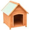 Dog House Solid Pine & Fir Wood 28.3"x33.5"x32.3"